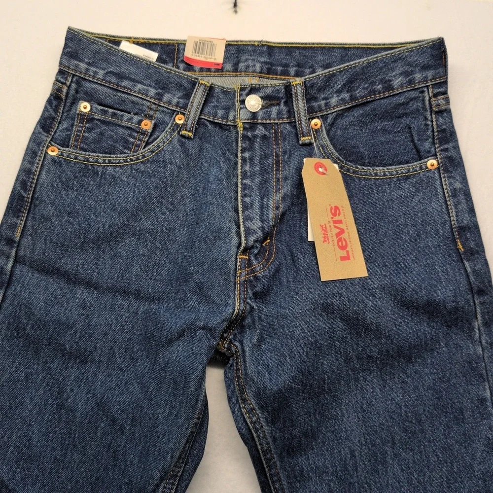 Levis 505 Jeans New Mens Straight Leg 30x34